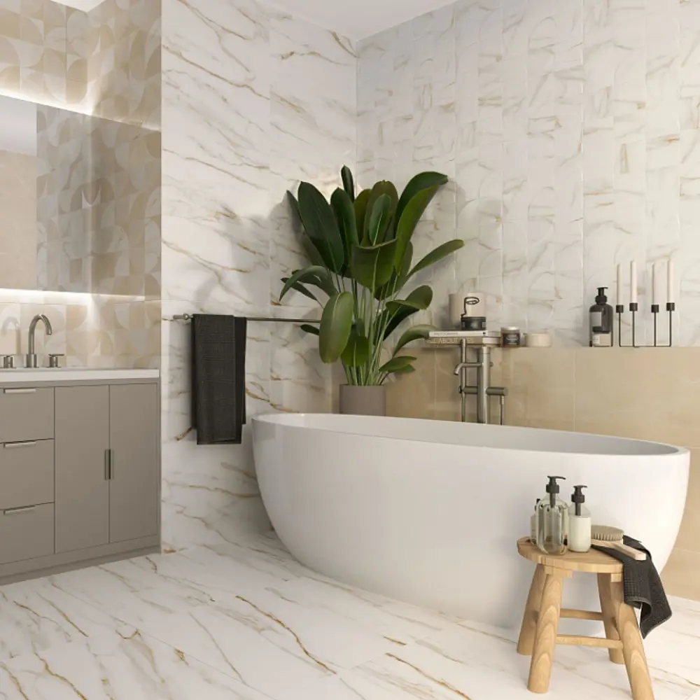 Фото 4 Керамическая плитка Gracia ceramica 30x50_gloss 10100001395 30x50см 1.2 м² цвет бежевый геометрия, цена за упаковку Фото 4 Керамическая плитка Gracia ceramica 30x50_gloss 10100001395 30x50см 1.2 м² цвет бежевый геометрия, цена за упаковку