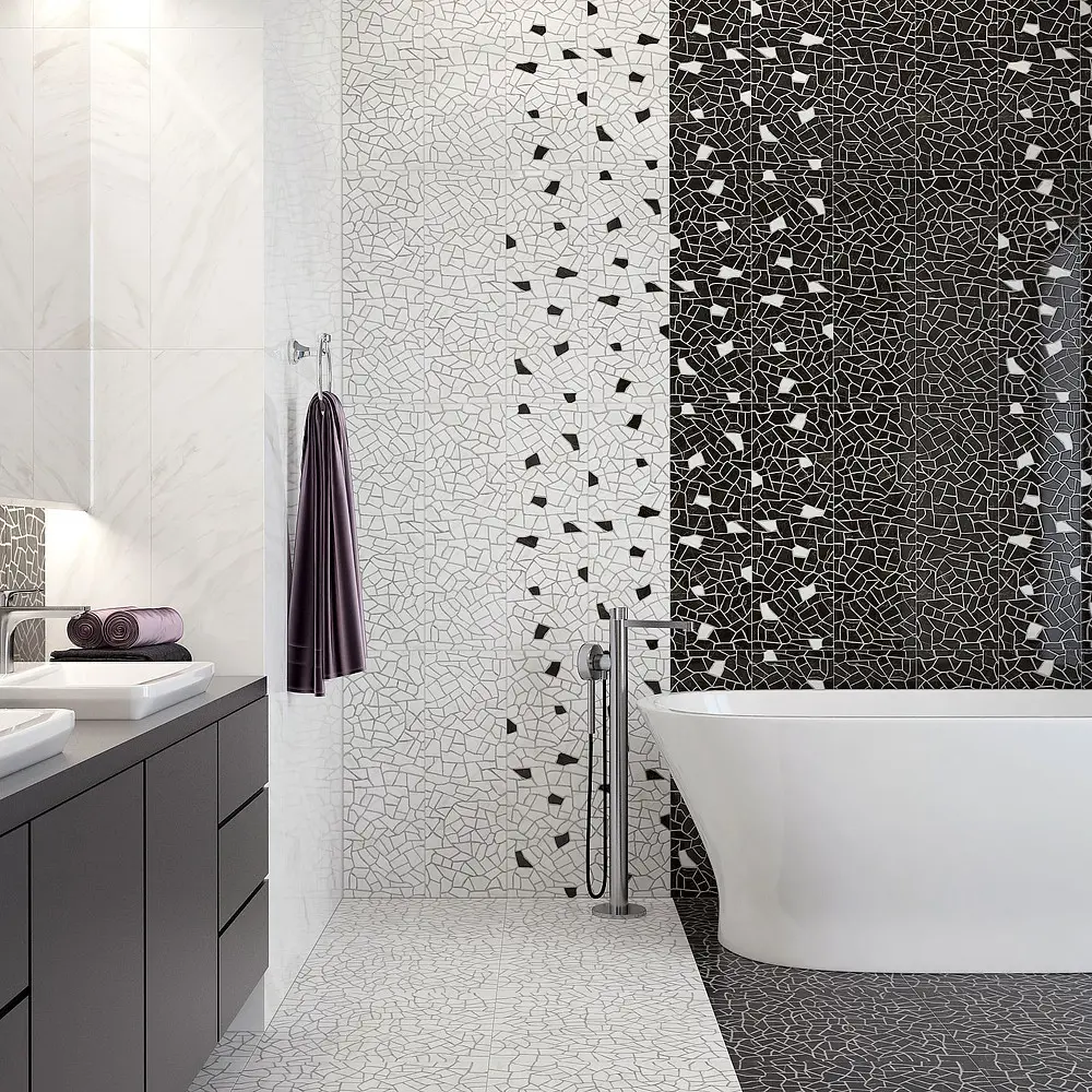 Фото 5 Настенная плитка Керамин Барселона CDB00020044_MSK 25x75см цвет белый