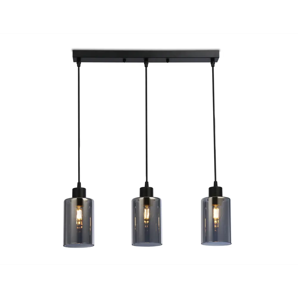 Фото 2 Светильник подвесной Ambrella Light Traditional Ambr_tr3698 3 лампы 10 м² цвет черный Фото 2 Светильник подвесной Ambrella Light Traditional Ambr_tr3698 3 лампы 10 м² цвет черный