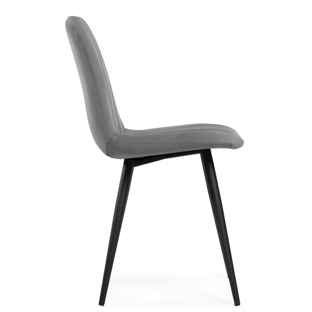 Фото 3 Стул Notta 560288 43x85x48 см велюр цвет серый Фото 3 Стул Notta 560288 43x85x48 см велюр цвет серый