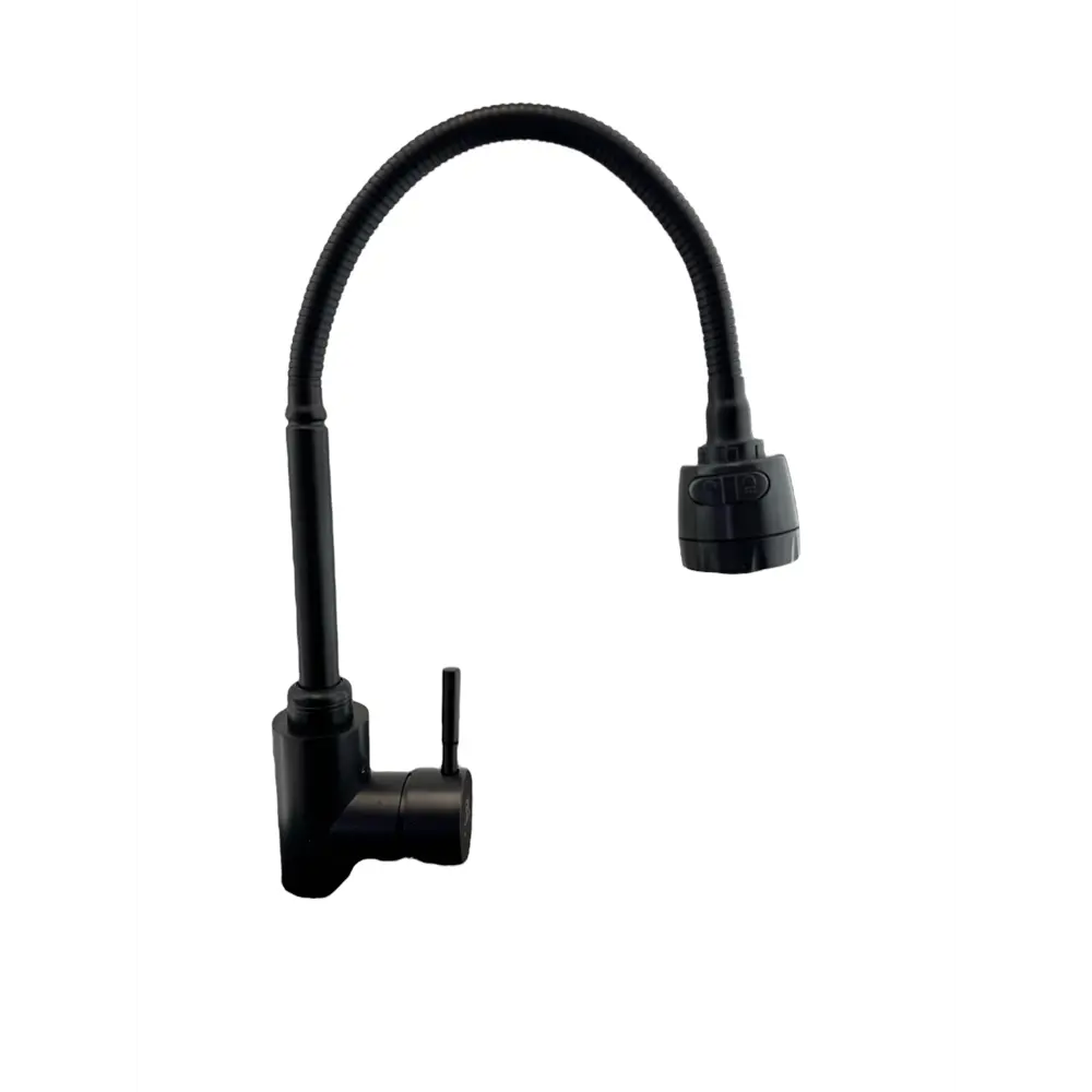 Фото 4 Смеситель для кухни Griale поворотный излив 16 см цвет серебристый