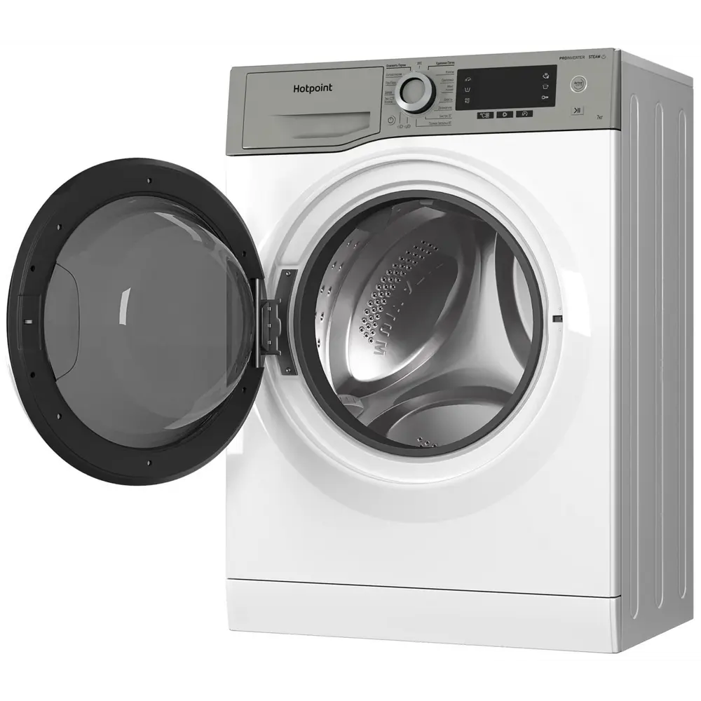 Фото 2 Стиральная машина Hotpoint Nsd 7249 ud ave ru 59.5x85x43.5 см 7 кг цвет белый Фото 2 Стиральная машина Hotpoint Nsd 7249 ud ave ru 59.5x85x43.5 см 7 кг цвет белый