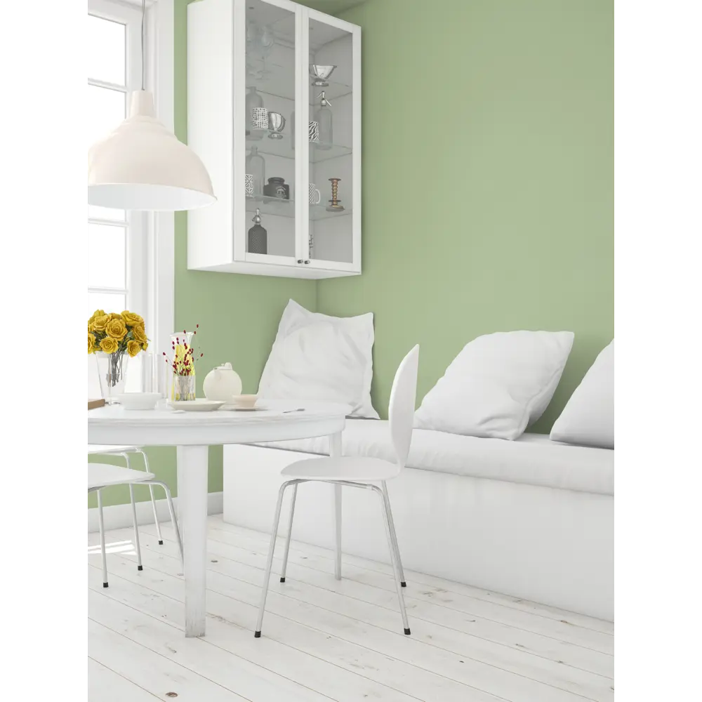 Фото 3 Краска колерованная GOODHIM 55328 цвет зеленый 7 кг Фото 3 Краска колерованная GOODHIM 55328 цвет зеленый 7 кг