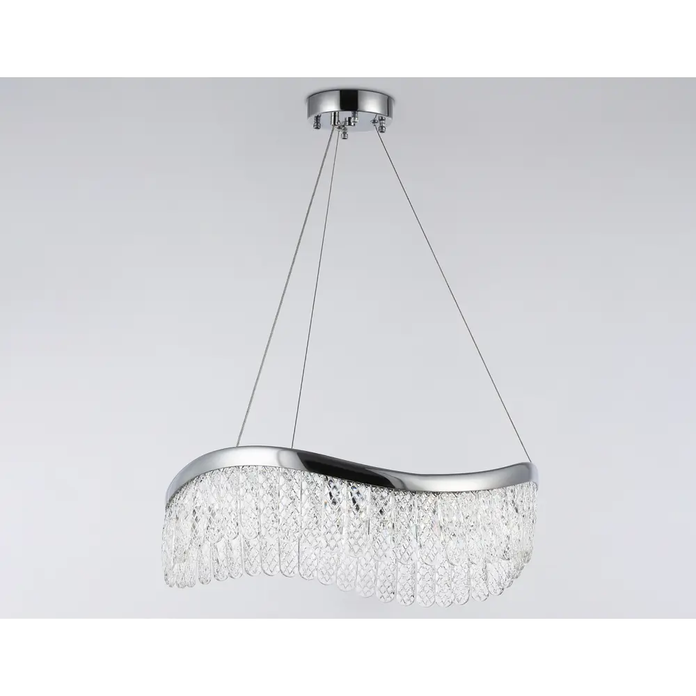 Фото 8 Светильник подвесной светодиодный Ambrella Light Traditional Ambr_tr49712 12 м² нейтральный белый свет цвет хром Фото 8 Светильник подвесной светодиодный Ambrella Light Traditional Ambr_tr49712 12 м² нейтральный белый свет цвет хром