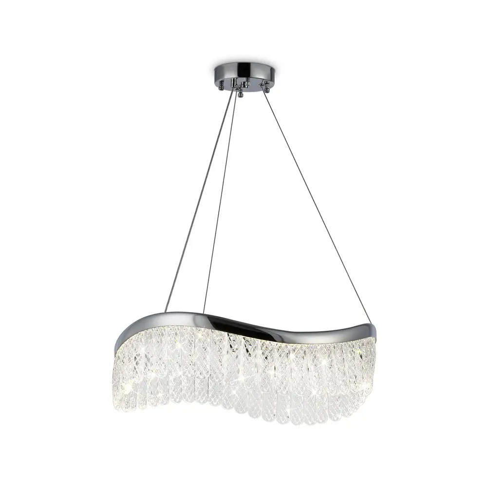 Фото 5 Светильник подвесной светодиодный Ambrella Light Traditional Ambr_tr49712 12 м² нейтральный белый свет цвет хром Фото 5 Светильник подвесной светодиодный Ambrella Light Traditional Ambr_tr49712 12 м² нейтральный белый свет цвет хром
