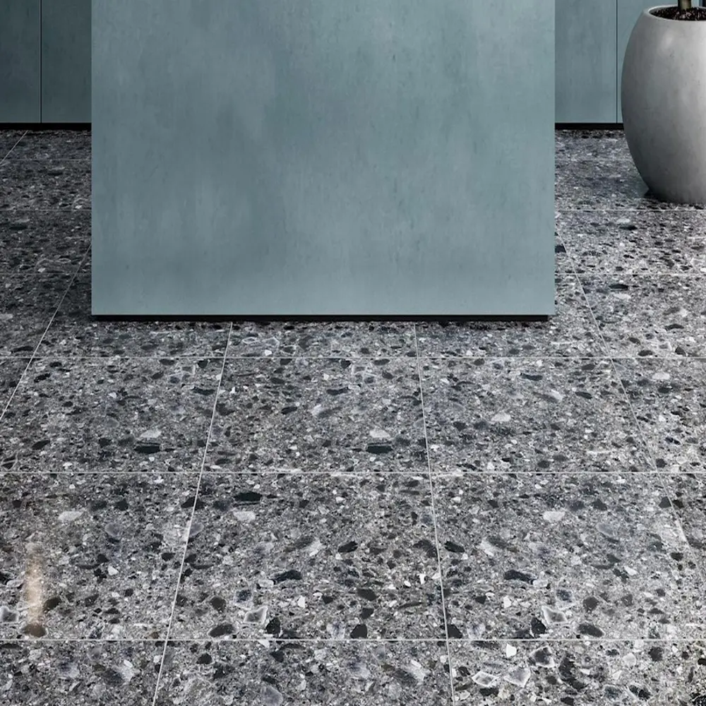 Фото 5 Керамогранит Kerranova Terrazzo K-333-MR-600x600 600x60см цвет серый