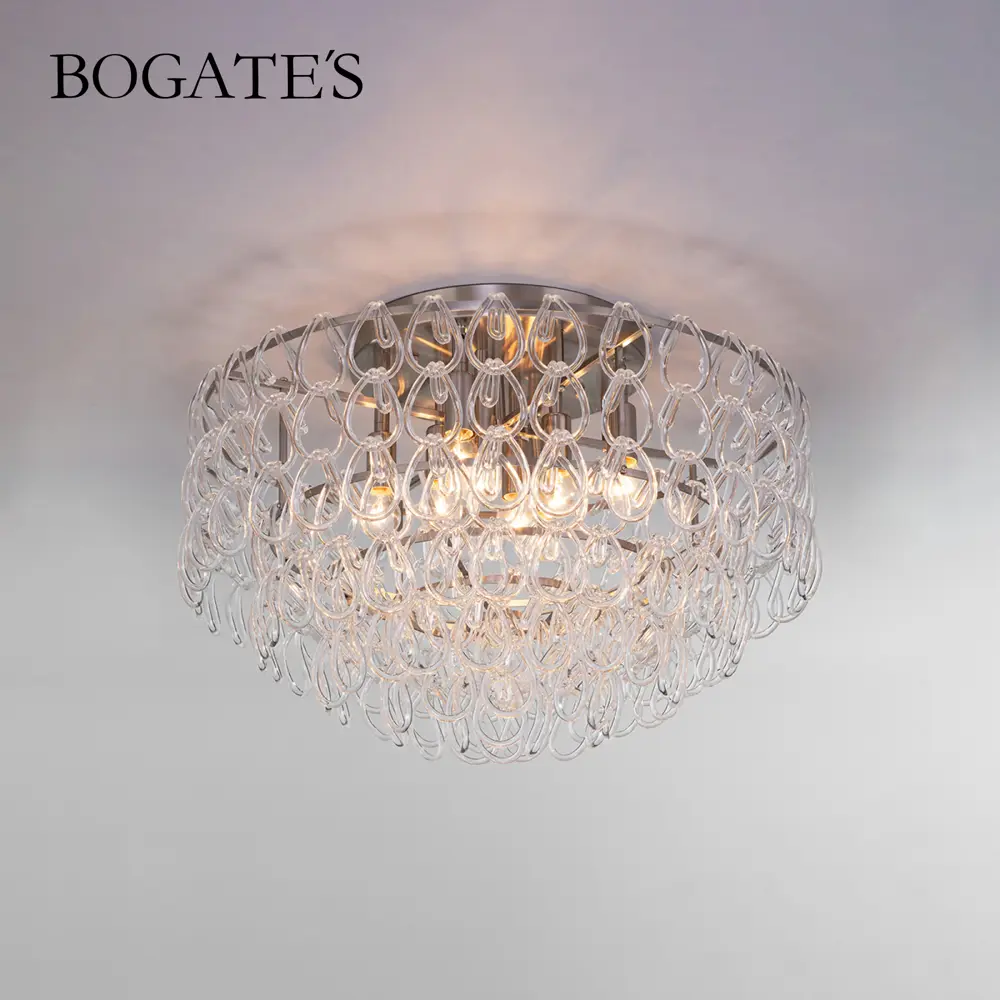 Фото 2 Люстра потолочная Bogate's Cappio A068800 8 ламп 15 м² цвет прозрачный/никель Фото 2 Люстра потолочная Bogate's Cappio A068800 8 ламп 15 м² цвет прозрачный/никель