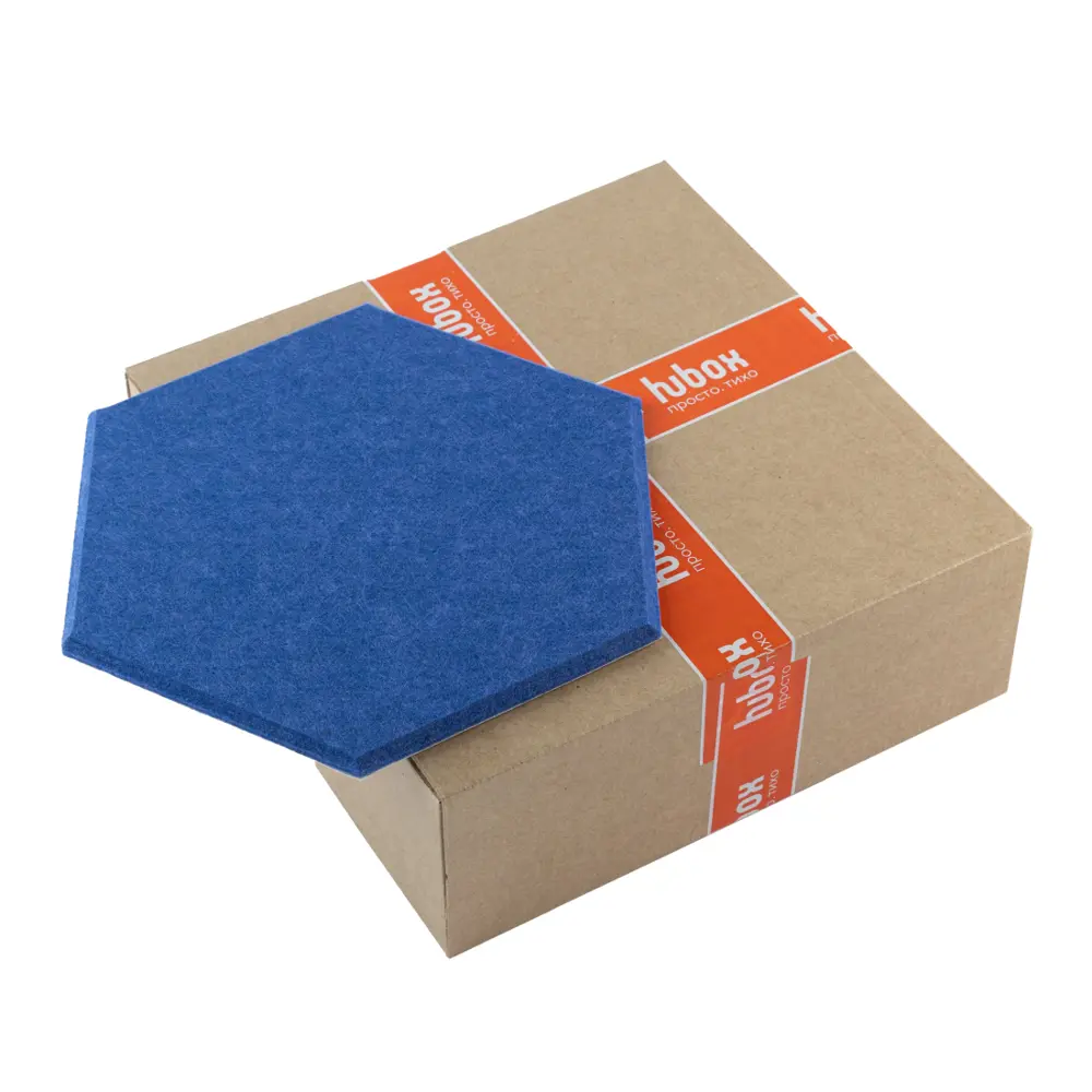 Фото 3 Декоративные панели Hubox Шестиугольник синий 300x300x90мм 0.3м² 12шт Фото 3 Декоративные панели Hubox Шестиугольник синий 300x300x90мм 0.3м² 12шт