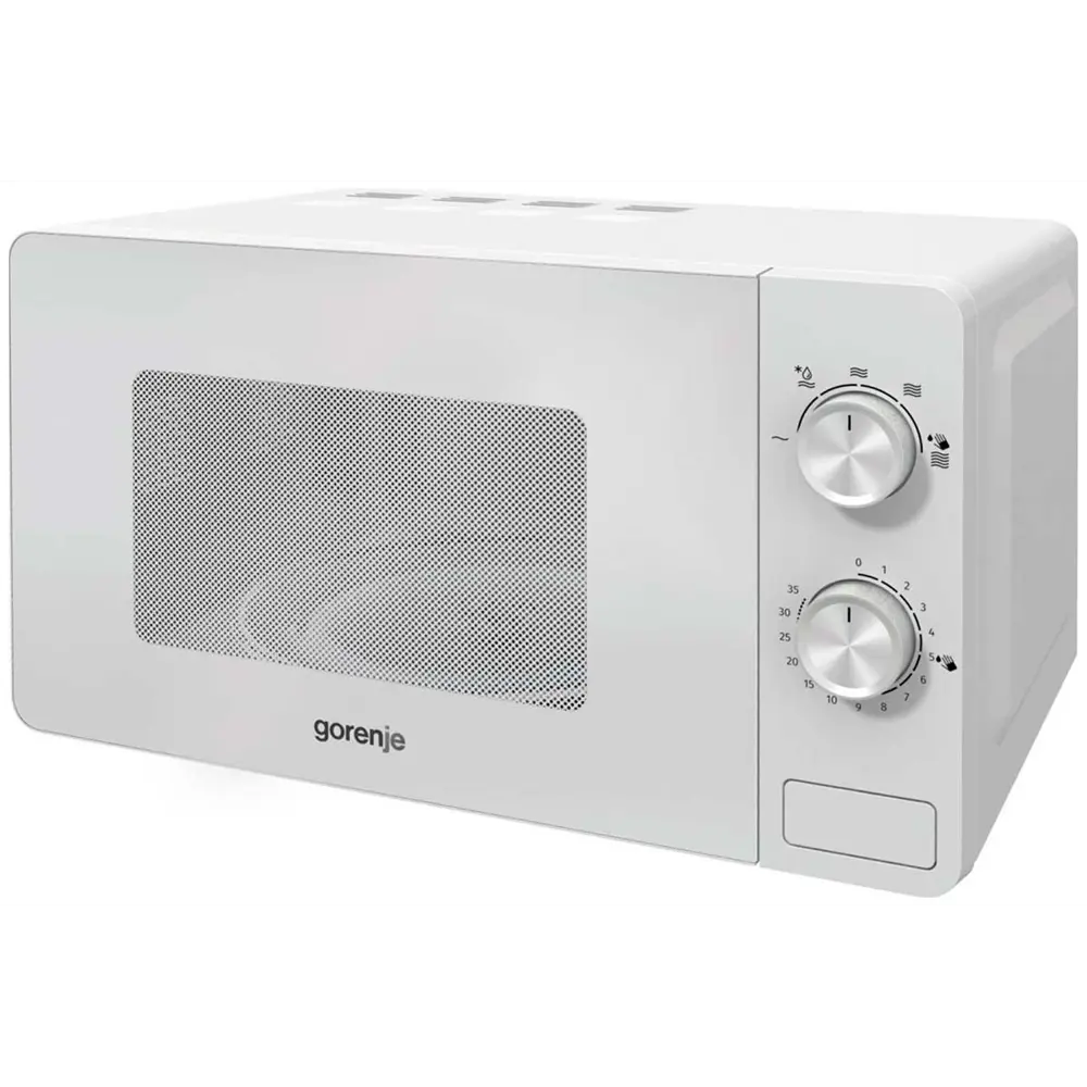 Фото 2 Отдельностоящая микроволновая печь Gorenje MO20E1W2 45.1x25.7x34.3 см 20 л цвет белый Фото 2 Отдельностоящая микроволновая печь Gorenje MO20E1W2 45.1x25.7x34.3 см 20 л цвет белый
