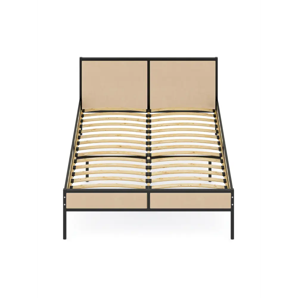 Фото 3 Кровать Solarius kr180loft-obiv-rs3-black-orto Кровать Лофт орто 185 x 90 x 206 см дсп цвет бежевый/черный Фото 3 Кровать Solarius kr180loft-obiv-rs3-black-orto Кровать Лофт орто 185 x 90 x 206 см дсп цвет бежевый/черный