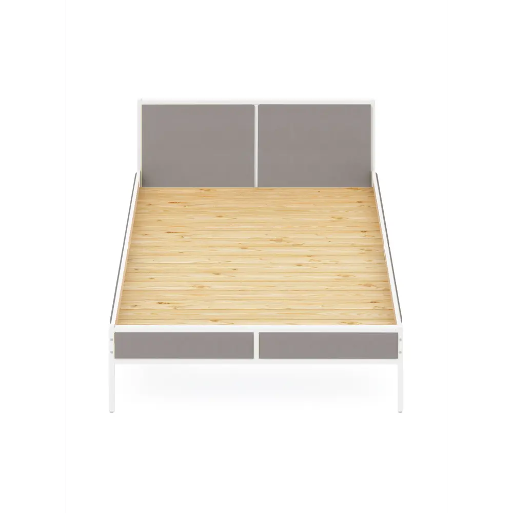 Фото 2 Кровать Solarius kr160loft-obiv-rs15-white-full Кровать Лофт сплошное 165 x 90 x 206 см дсп цвет светло-серый/белый Фото 2 Кровать Solarius kr160loft-obiv-rs15-white-full Кровать Лофт сплошное 165 x 90 x 206 см дсп цвет светло-серый/белый