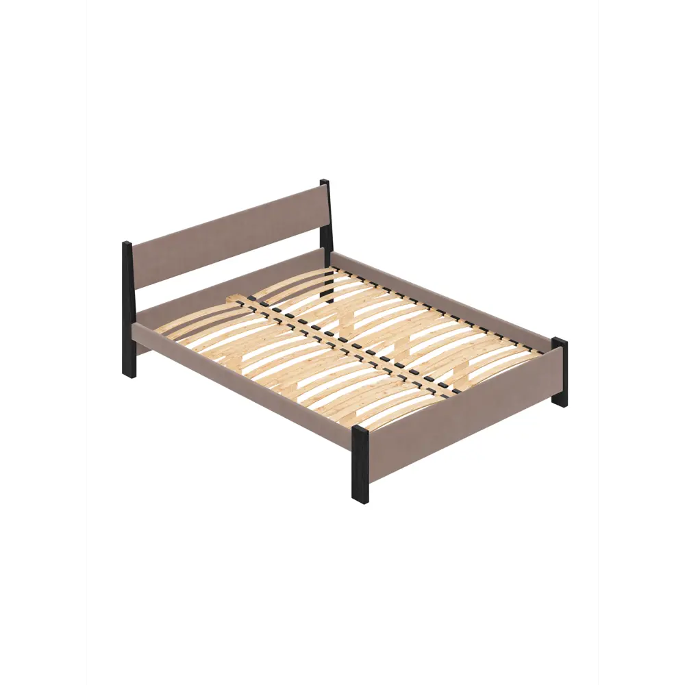 Фото 2 Кровать Solarius Мишка орто основание 170 x 80 x 210 см дерево цвет мокко мусс;антрацит Фото 2 Кровать Solarius Мишка орто основание 170 x 80 x 210 см дерево цвет мокко мусс;антрацит