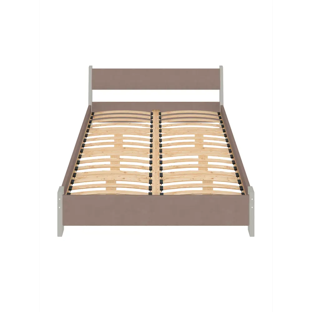 Фото 3 Кровать Solarius Мишка орто основание 170 x 80 x 210 см дерево цвет мокко мусс;платиновый Фото 3 Кровать Solarius Мишка орто основание 170 x 80 x 210 см дерево цвет мокко мусс;платиновый