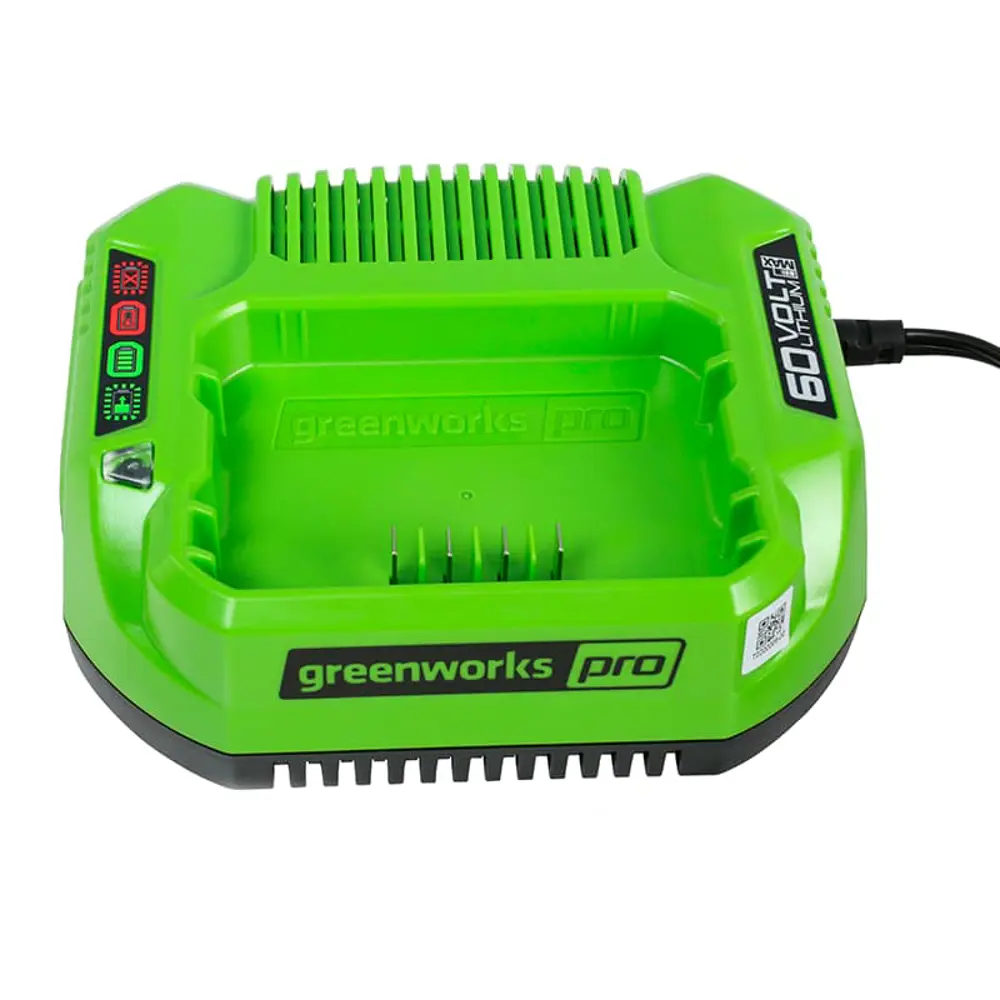 Фото 2 Зарядное устройство Greenworks G60UC в комплекте с перчатками Фото 2 Зарядное устройство Greenworks G60UC в комплекте с перчатками