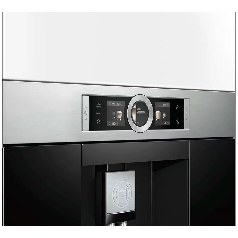 Фото 2 Встроенная кофемашина Bosch 59.4x45.5x35.6 см цвет нержавеющая сталь Фото 2 Встроенная кофемашина Bosch 59.4x45.5x35.6 см цвет нержавеющая сталь