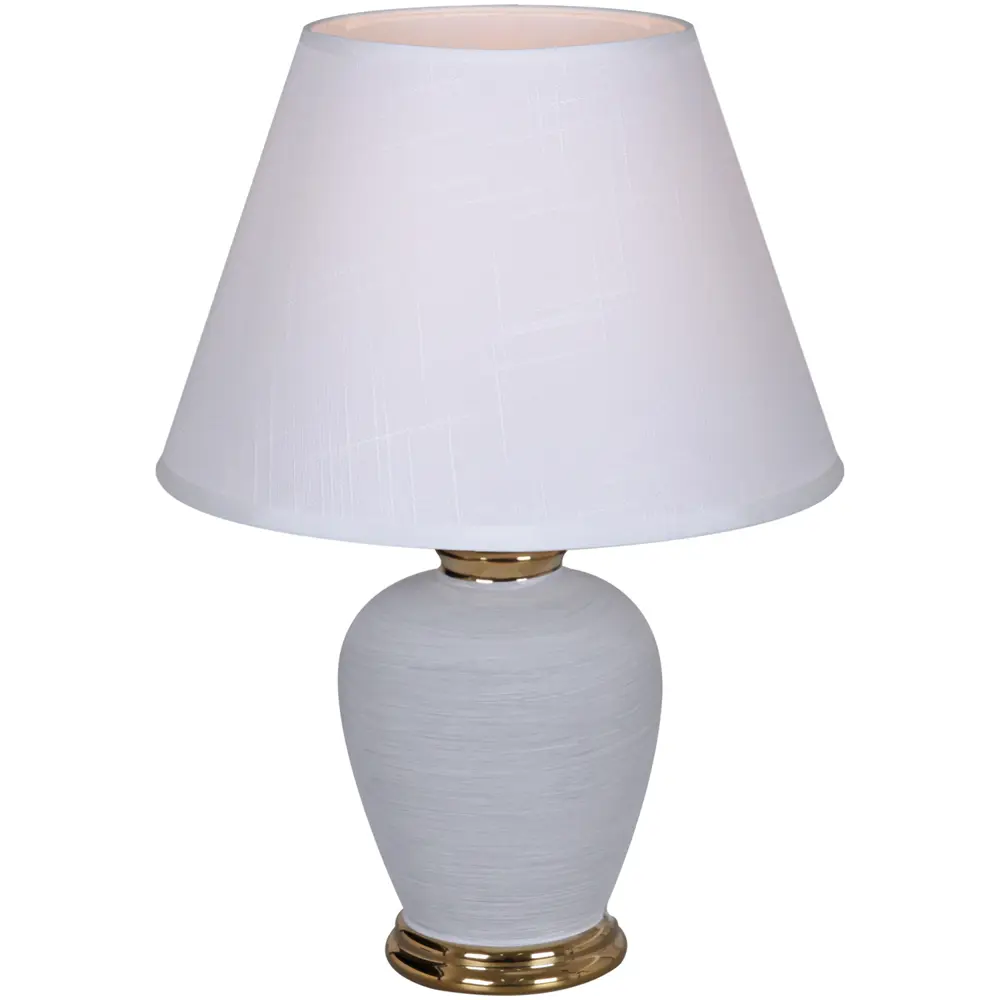 Фото Настольная лампа Reluce 30295-0.7-01 цвет белый Фото Настольная лампа Reluce 30295-0.7-01 цвет белый