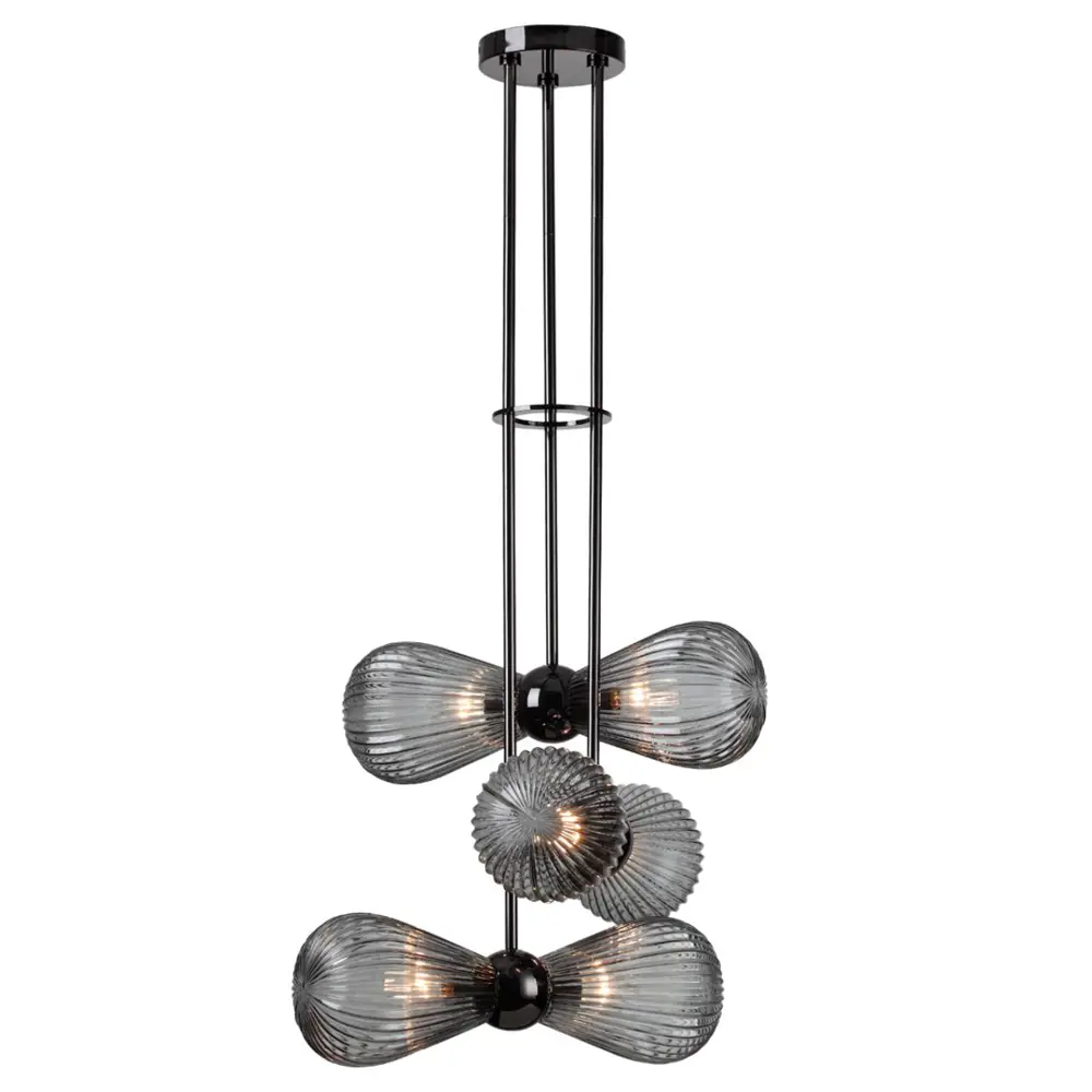 Фото 2 Светильник подвесной Odeon Light Modern Od_5417_6 6 ламп 12 м² цвет черный Фото 2 Светильник подвесной Odeon Light Modern Od_5417_6 6 ламп 12 м² цвет черный