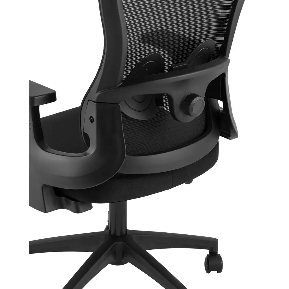 Фото 2 Офисное кресло Stool group Petal 50x116x51 см ткань цвет черный Фото 2 Офисное кресло Stool group Petal 50x116x51 см ткань цвет черный