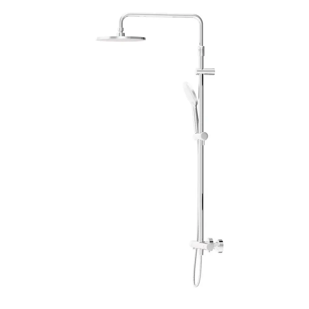Фото 3 Душевая система Damixa Elara DX408541000 с термостатом цвет хром Фото 3 Душевая система Damixa Elara DX408541000 с термостатом цвет хром