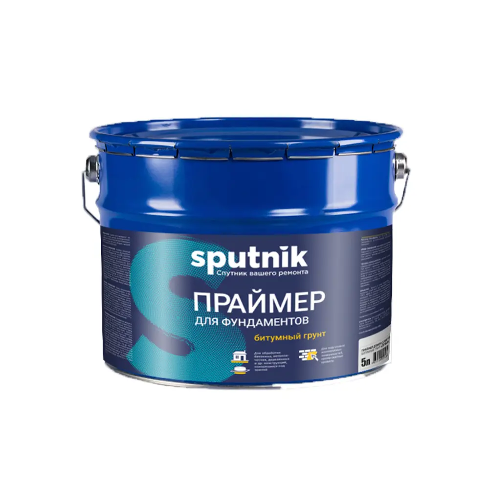 Фото Битумный праймер Спутник 5л