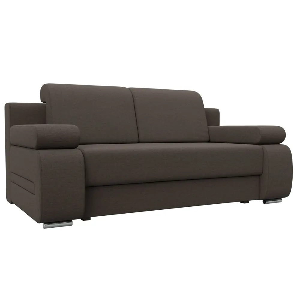 Фото Диван Лига диванов Денвер 202x100x106 см рогожка цвет коричневый