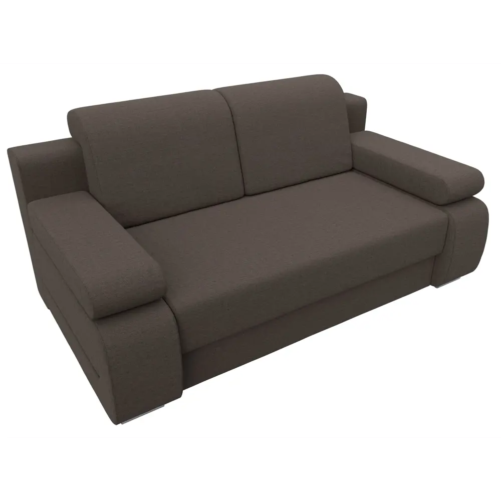 Фото 6 Диван Лига диванов Денвер 202x100x106 см рогожка цвет коричневый