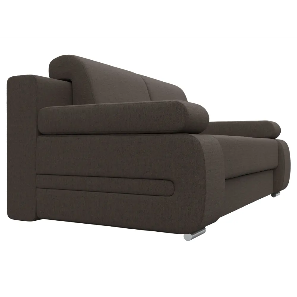 Фото 4 Диван Лига диванов Денвер 202x100x106 см рогожка цвет коричневый