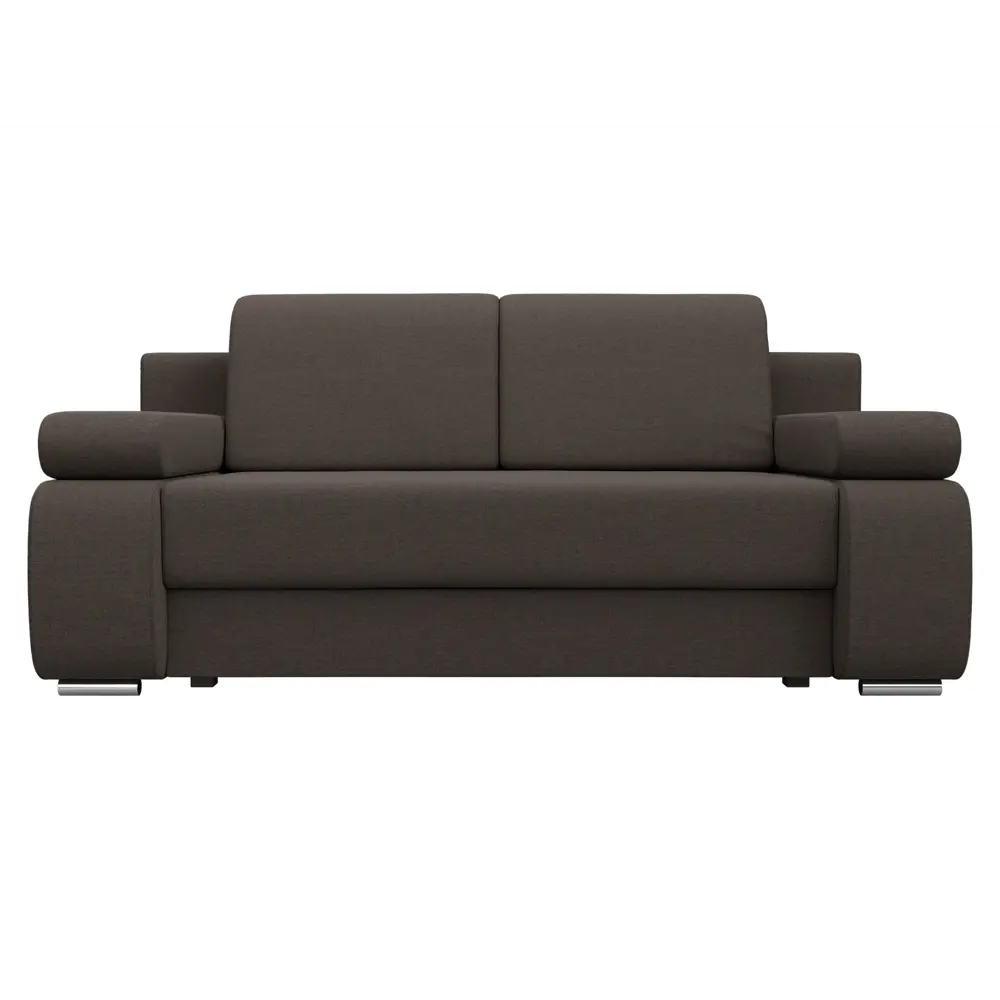 Фото 2 Диван Лига диванов Денвер 202x100x106 см рогожка цвет коричневый