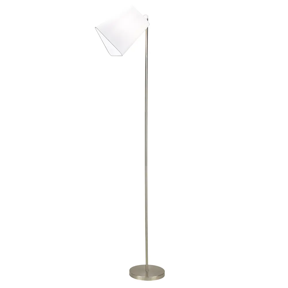 Фото Торшер Escada Hall ESC_10185_T_White цвет серый/серебристый Фото Торшер Escada Hall ESC_10185_T_White цвет серый/серебристый