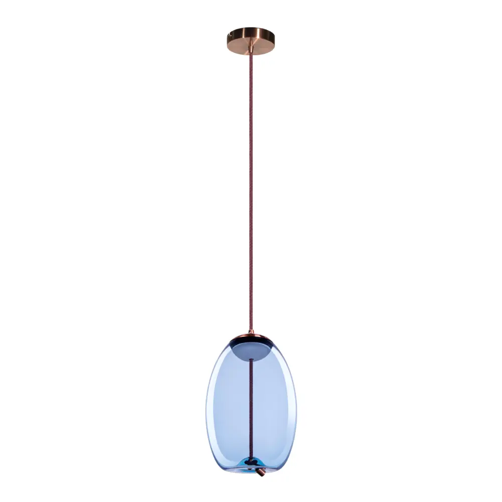 Фото Светильник подвесной светодиодный Loft It Knot Lf_8133-a 1.43 м² теплый белый (желтый) свет цвет голубой/медный Фото Светильник подвесной светодиодный Loft It Knot Lf_8133-a 1.43 м² теплый белый (желтый) свет цвет голубой/медный