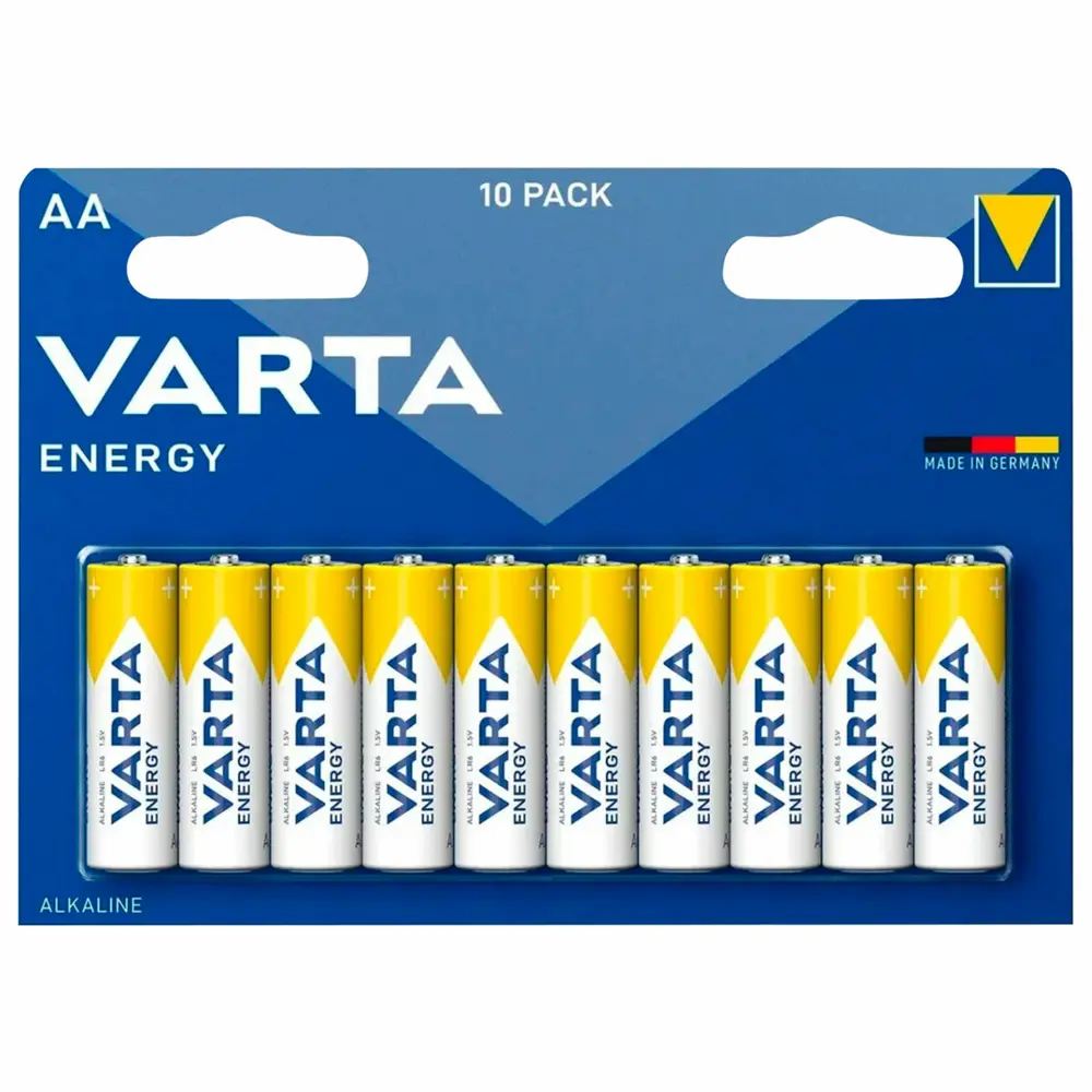 Фото Батарейки Varta energy алкалиновая LR6 АА 10 шт. Фото Батарейки Varta energy алкалиновая LR6 АА 10 шт.