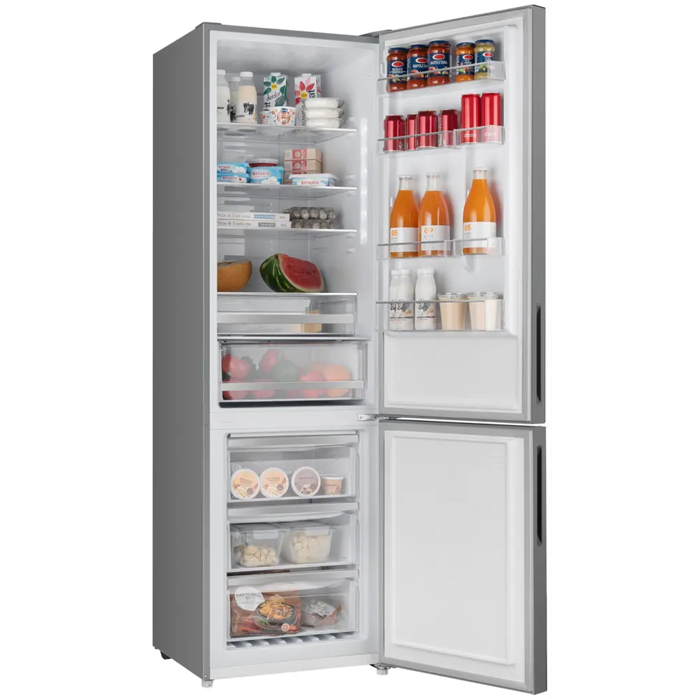 Фото 7 Холодильник Weissgauff WRK 2000 D Full NoFrost Inverter Grey Glass 59.5x200 см цвет серый Фото 7 Холодильник Weissgauff WRK 2000 D Full NoFrost Inverter Grey Glass 59.5x200 см цвет серый