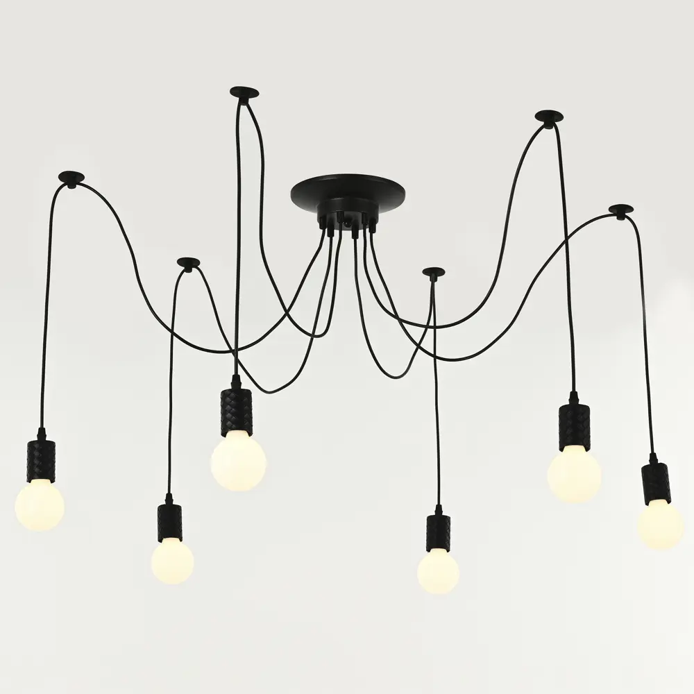 Фото Светильник 3341.1215.L700.E27.6.Black Arte Perfetto Luce Фото Светильник 3341.1215.L700.E27.6.Black Arte Perfetto Luce