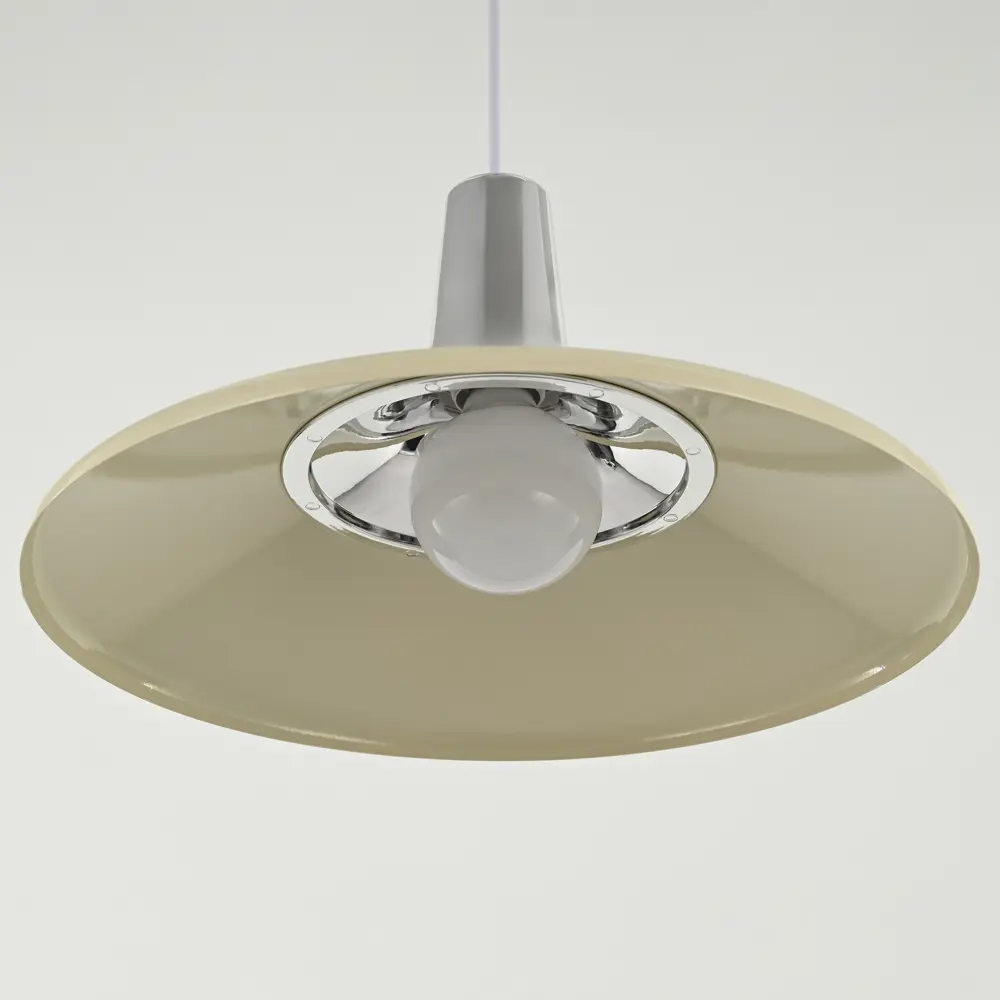 Фото 5 Светильник подвесной Arte Milano 411124.d380.e27-1_beige 1 лампа 2 м² цвет белый Фото 5 Светильник подвесной Arte Milano 411124.d380.e27-1_beige 1 лампа 2 м² цвет белый