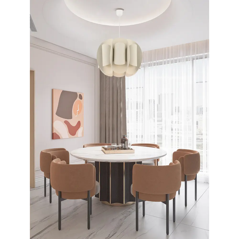 Фото 2 Подвесной светильник 411191.D480.E27-1 White Arte Milano Фото 2 Подвесной светильник 411191.D480.E27-1 White Arte Milano