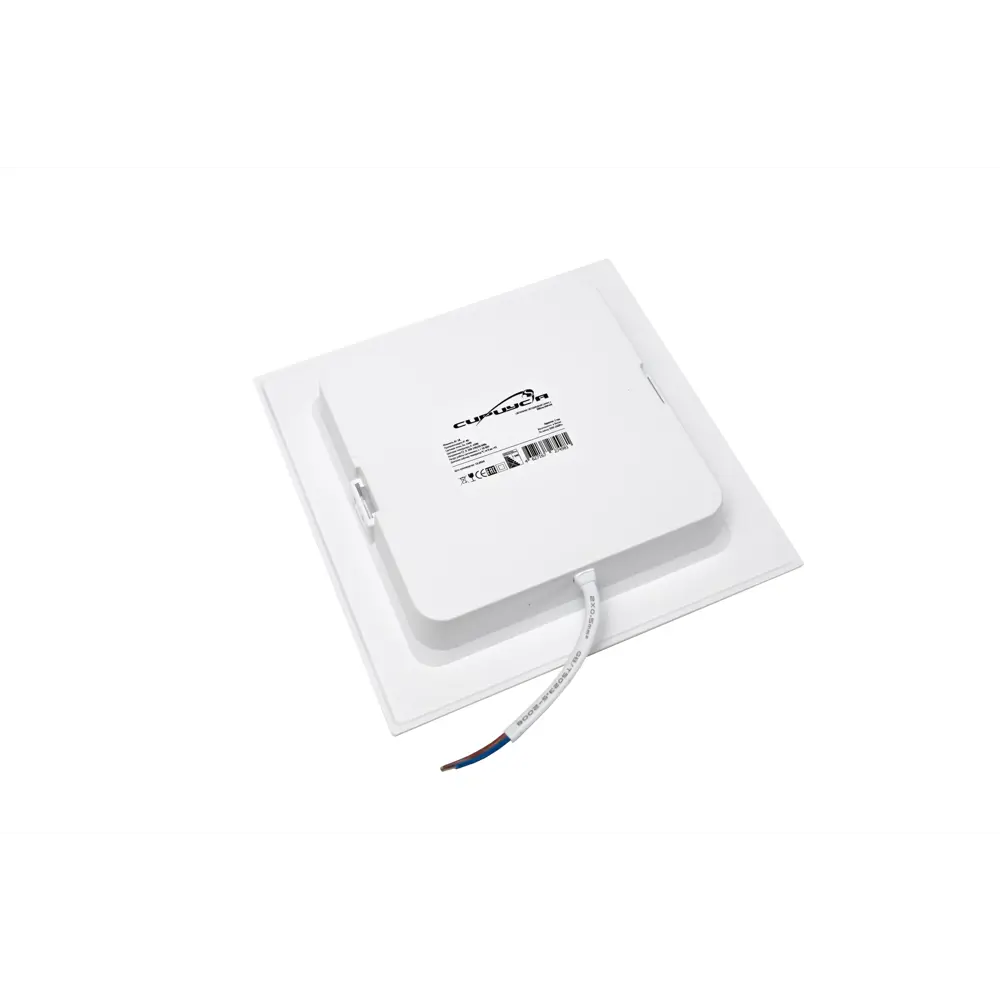 Фото Светильник точечный встраиваемый светодиодный Сириус А Downlight Shdlsq-18w-65k под отверстие 155 мм 18 Вт холодный белый (голубой) свет цвет белый Фото Светильник точечный встраиваемый светодиодный Сириус А Downlight Shdlsq-18w-65k под отверстие 155 мм 18 Вт холодный белый (голубой) свет цвет белый