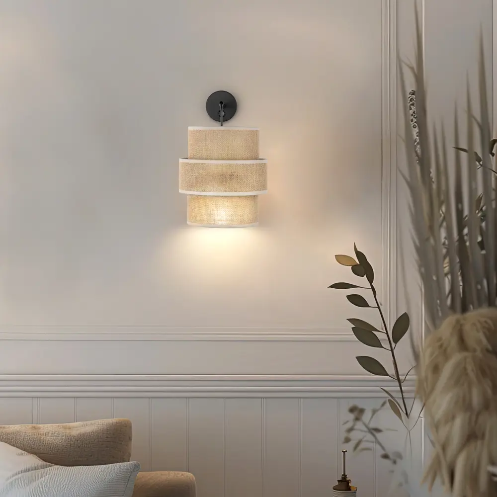 Фото 2 Настенный светильник Tk lighting Calisto A068431 цвет коричневый Фото 2 Настенный светильник Tk lighting Calisto A068431 цвет коричневый