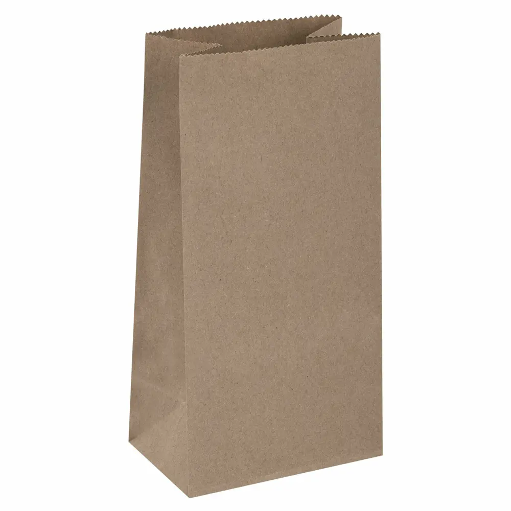 Фото Крафт-пакет бумажный Laima 609682 12х8х24см, 100 шт