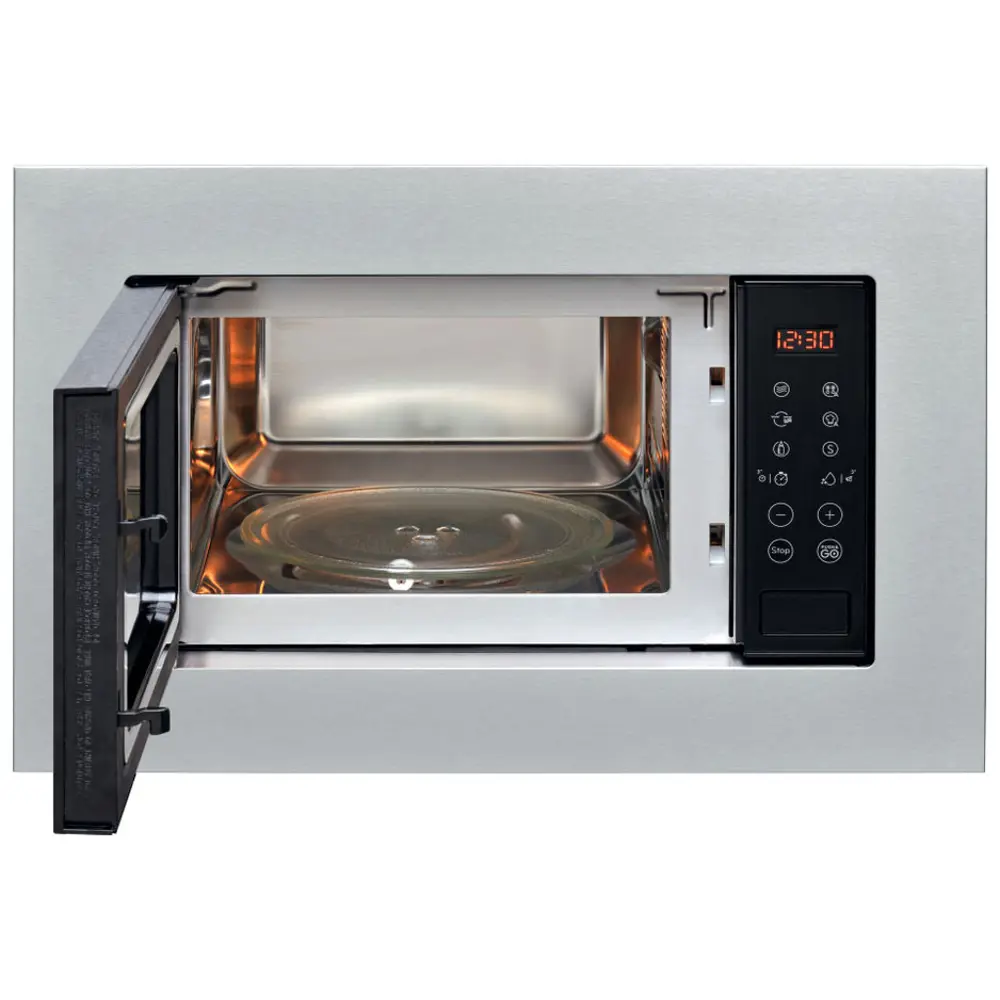 Фото 2 Встраиваемая микроволновая печь Indesit MWI 120 GX, нержавеющая сталь 20 л 59.5x38.8x39.2 см цвет нержавеющая сталь Фото 2 Встраиваемая микроволновая печь Indesit MWI 120 GX, нержавеющая сталь 20 л 59.5x38.8x39.2 см цвет нержавеющая сталь