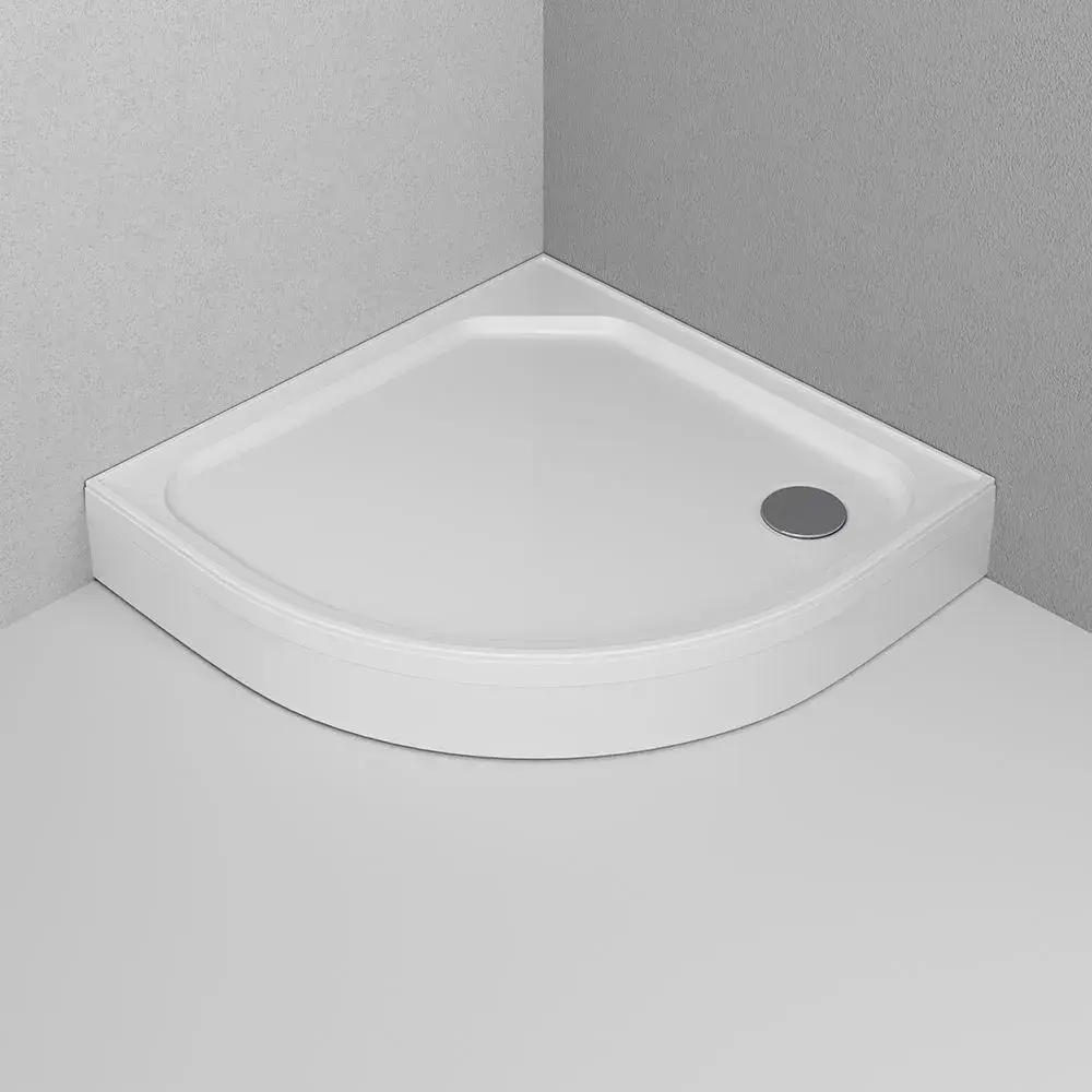 Фото Душевой поддон Am.pm X-Joy W88T-205-080W64 80x80 см акриловый, на каркасе, сифон в комплекте цвет белый