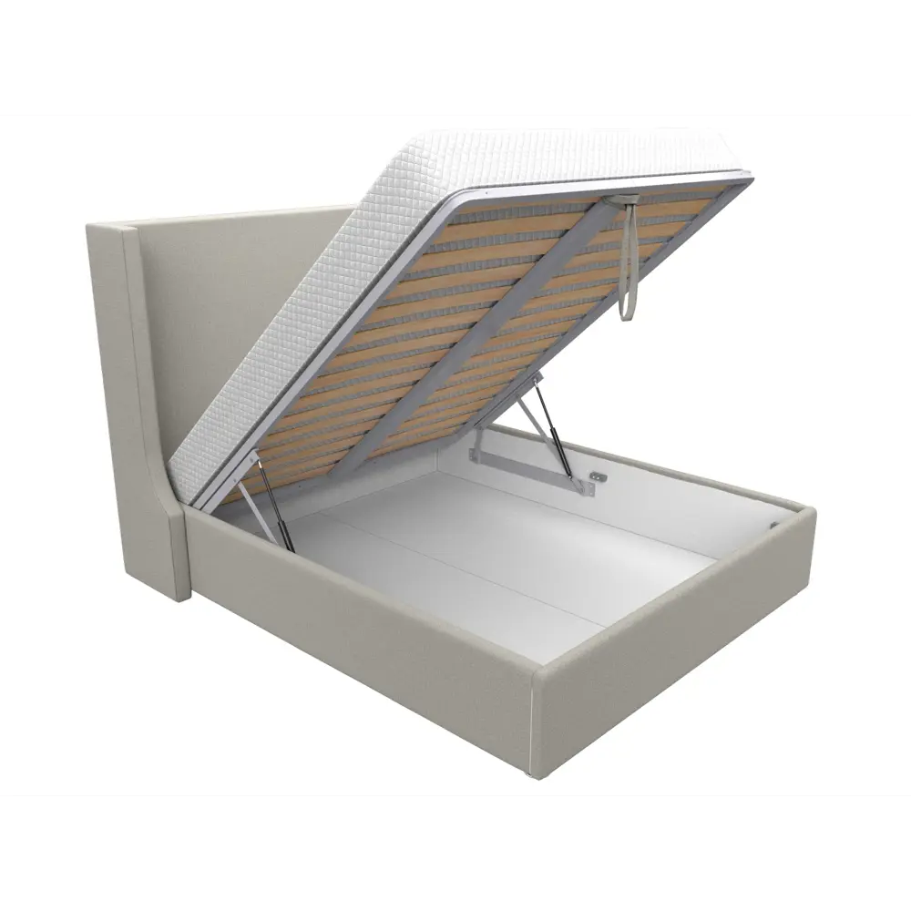 Фото 6 Кровать Ларго 160 Лига диванов 123100 180x140x211 см рогожка цвет амур 02 бежевый Фото 6 Кровать Ларго 160 Лига диванов 123100 180x140x211 см рогожка цвет амур 02 бежевый