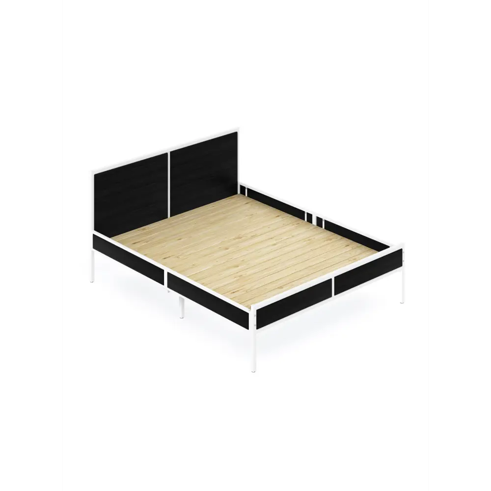 Фото Кровать Solarius Kr160loft-onix-white-full 165 x 90 x 206 см сосна цвет белый Фото Кровать Solarius Kr160loft-onix-white-full 165 x 90 x 206 см сосна цвет белый