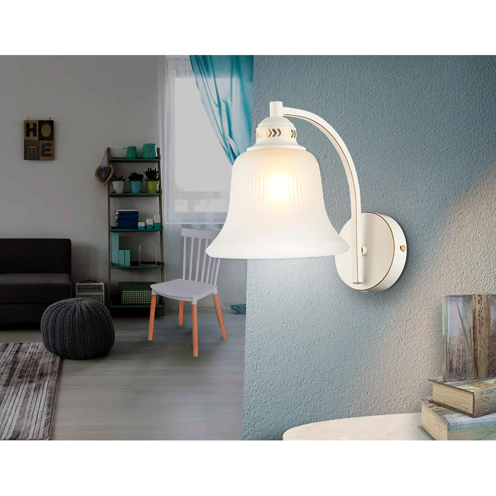 Фото 5 Настенный светильник AMBRELLA LIGHT TR3052 цвет белый Фото 5 Настенный светильник AMBRELLA LIGHT TR3052 цвет белый