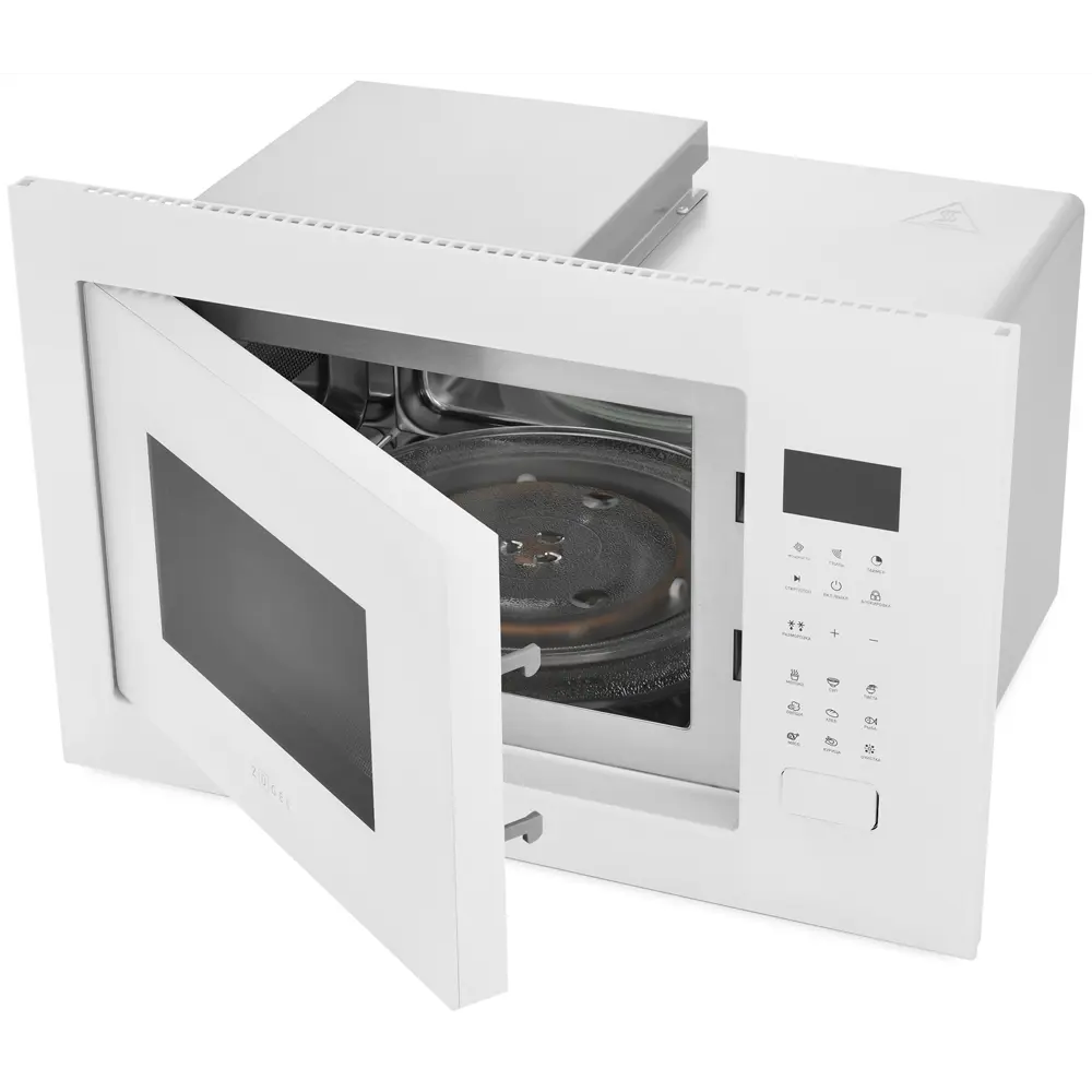 Фото 2 Встраиваемая микроволновая печь Zugel ZMO251W белая 25 л 59.5x40x39 см цвет белый Фото 2 Встраиваемая микроволновая печь Zugel ZMO251W белая 25 л 59.5x40x39 см цвет белый