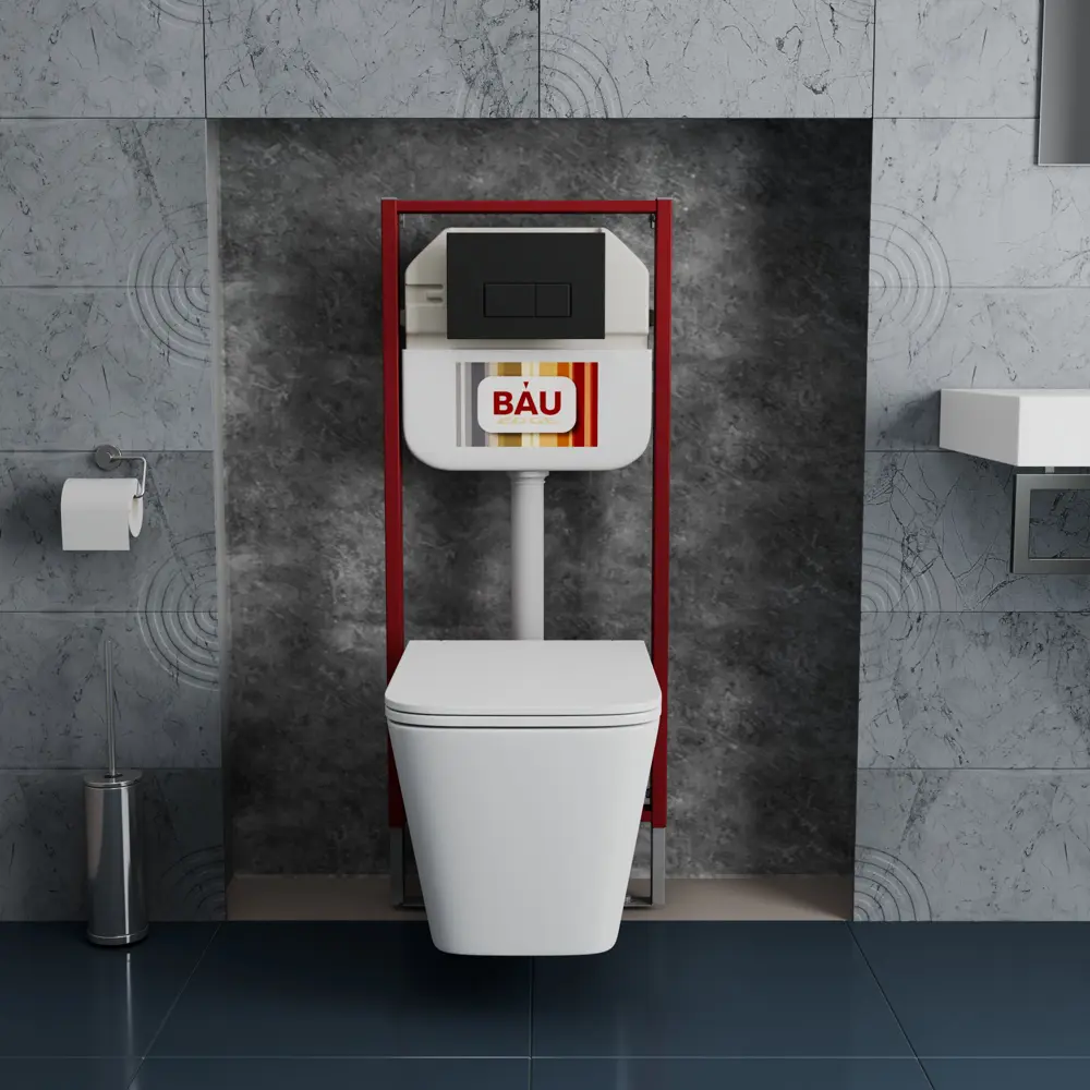 Фото 3 Комплект BAUEDGE NEO45700-TOWLT190403S-Q00008 6 в 1: инсталляция 45, унитаз с вихревым смывом, OWL 1975 Hurricane3, сиденье, кнопка Hotel Фото 3 Комплект BAUEDGE NEO45700-TOWLT190403S-Q00008 6 в 1: инсталляция 45, унитаз с вихревым смывом, OWL 1975 Hurricane3, сиденье, кнопка Hotel