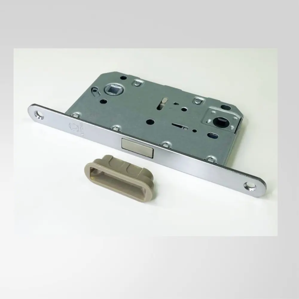 Фото 2 Межкомнатный механизм под фиксатор Vettore WC 410 B-S Magnet MCP матовый хром Фото 2 Межкомнатный механизм под фиксатор Vettore WC 410 B-S Magnet MCP матовый хром