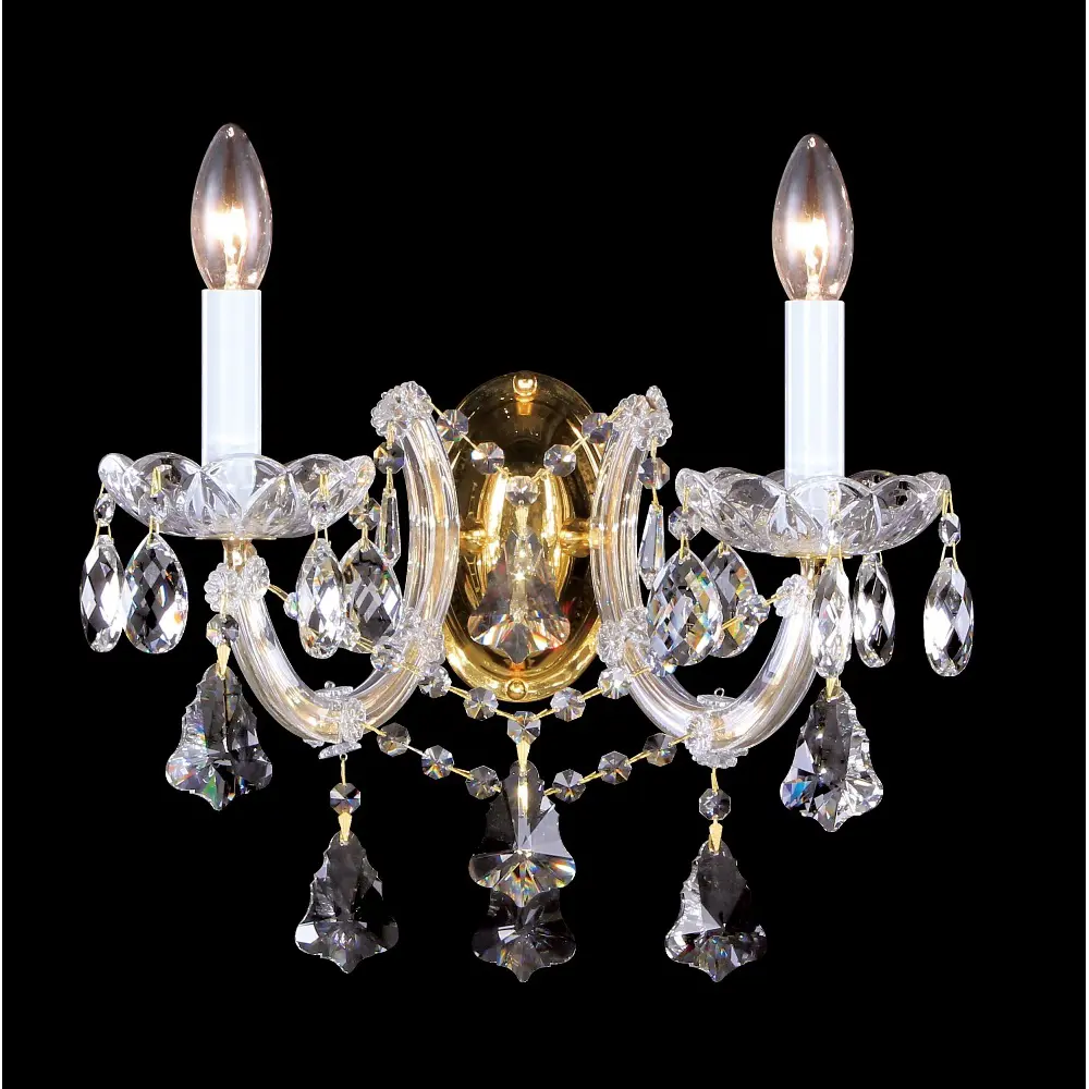 Фото Настенный светильник Crystal Lux Diva Cu_1590_402 цвет золото/прозрачный Фото Настенный светильник Crystal Lux Diva Cu_1590_402 цвет золото/прозрачный