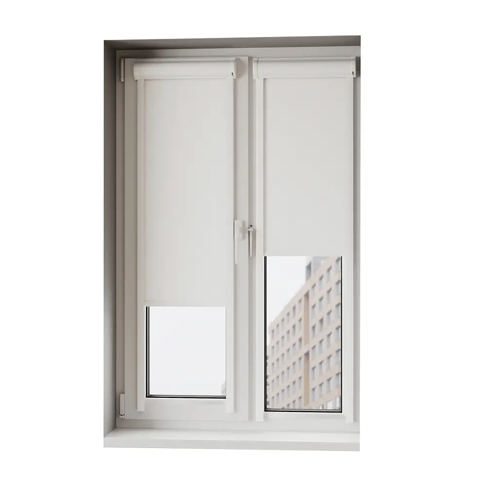 Фото Рулонная штора Унистайл RKRBELIY040180 40x180 см, белый