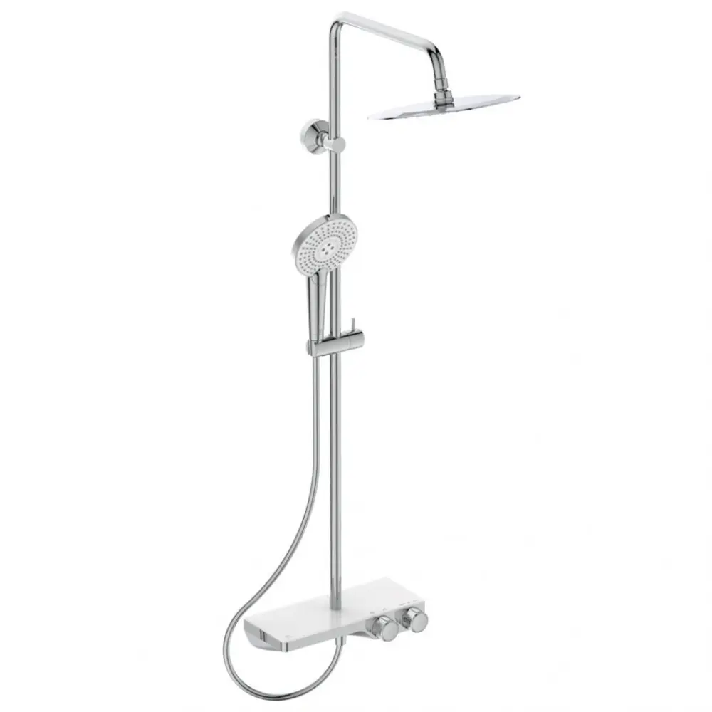 Фото Душевая стойка Ideal standard Ceratherm s A7331AA 4 режимная цвет хром Фото Душевая стойка Ideal standard Ceratherm s A7331AA 4 режимная цвет хром