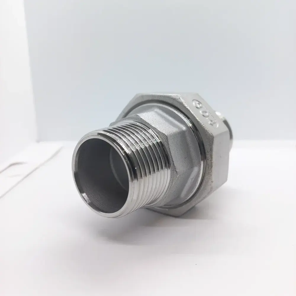 Фото 2 Американка прямая Ifitting 1/4"x1/4" НР нержавеющая сталь MG-AM/M8/4 Фото 2 Американка прямая Ifitting 1/4"x1/4" НР нержавеющая сталь MG-AM/M8/4